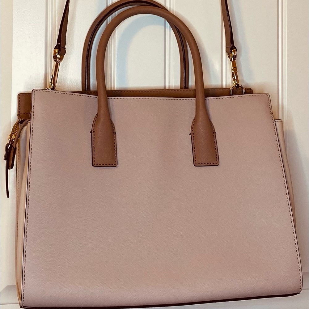 Kate Spade Candace pink satchel handbag purse
